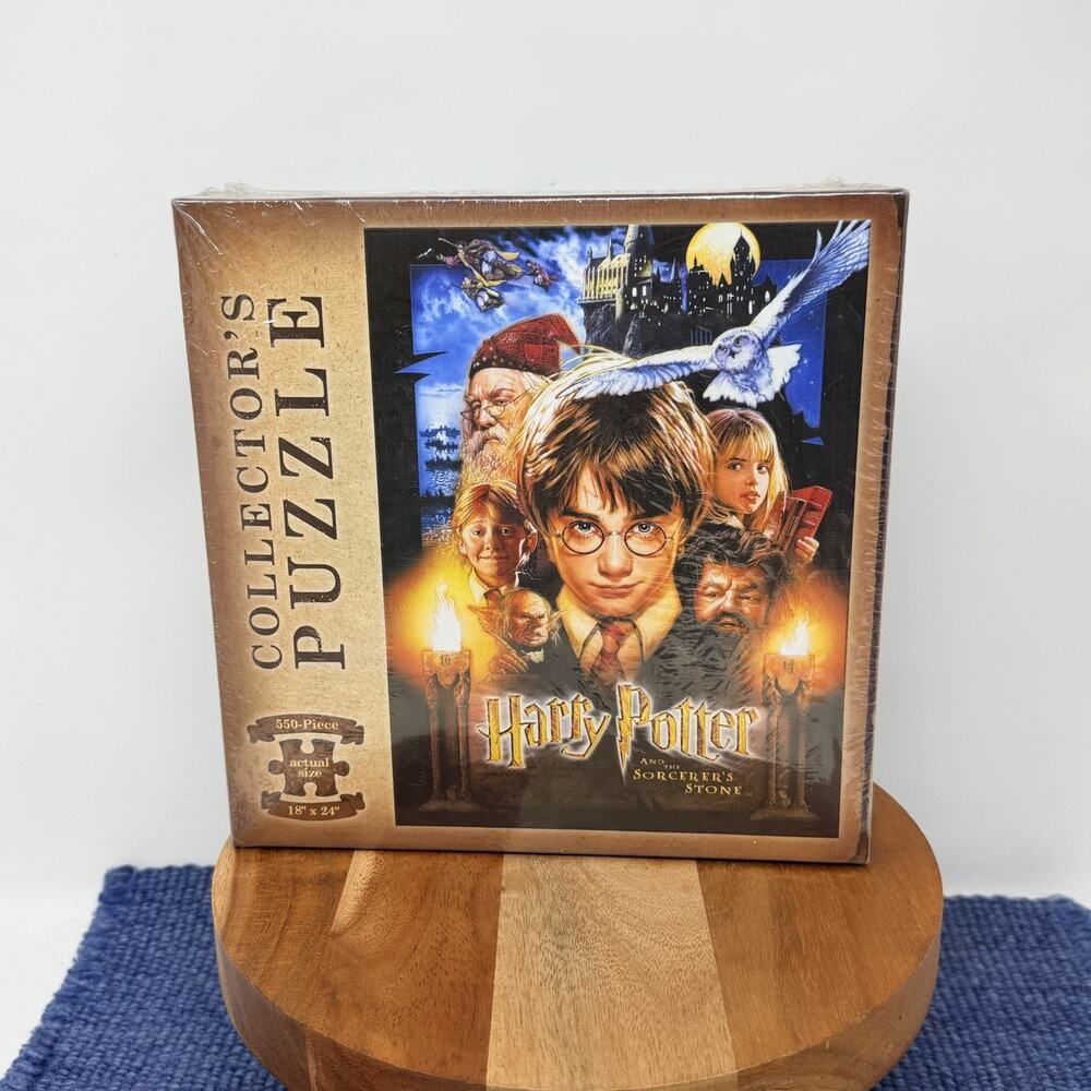 Harry Potter and the Sorcerer’s Stone Collector’s Puzzle 550 Pc. Sealed NIB